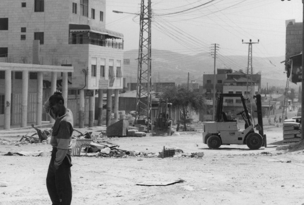 Entrance of Balata refugee camp