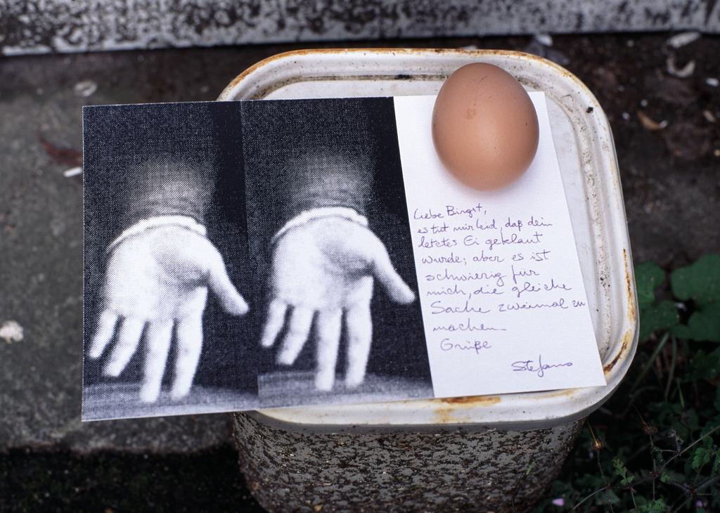 Egg for Birgit, repair