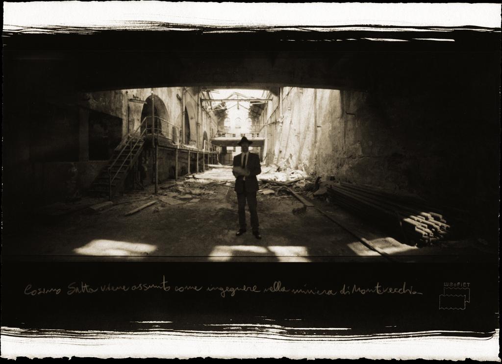 Cosimo Satta is hired as an engineer in the Montevecchio mine.