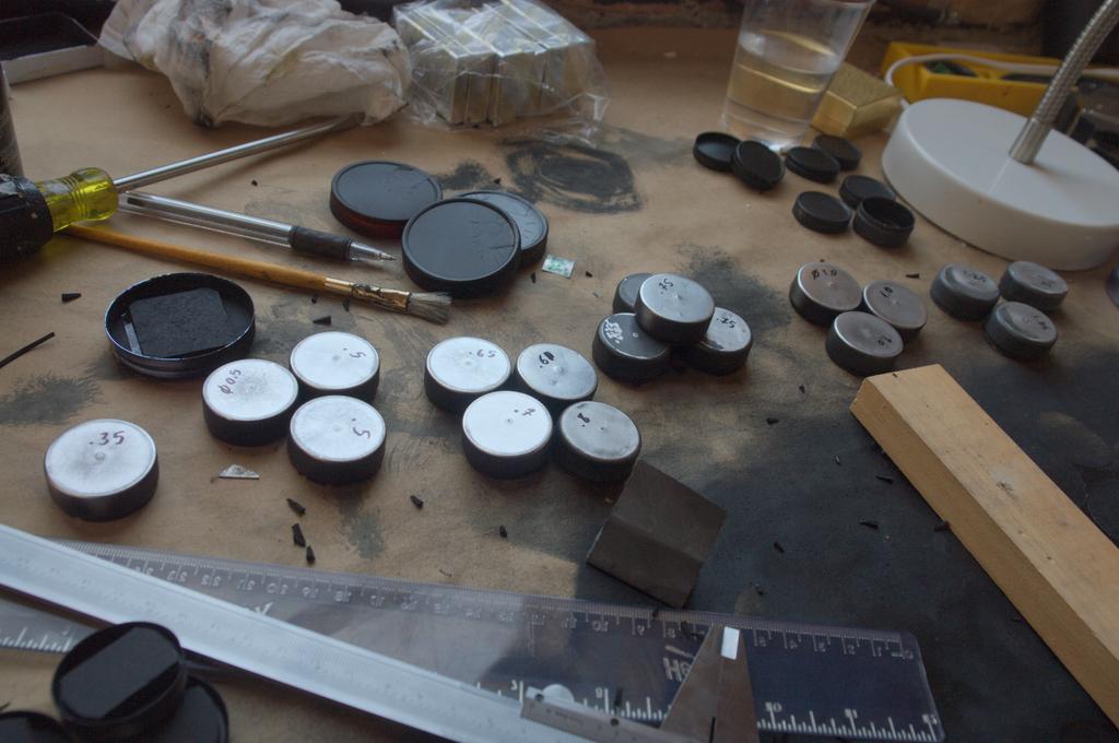 SoFiET-VII cameras under construction