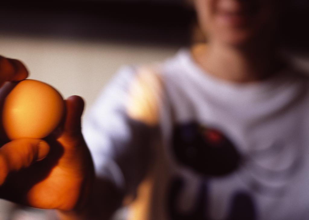 Egg, hand delivery
